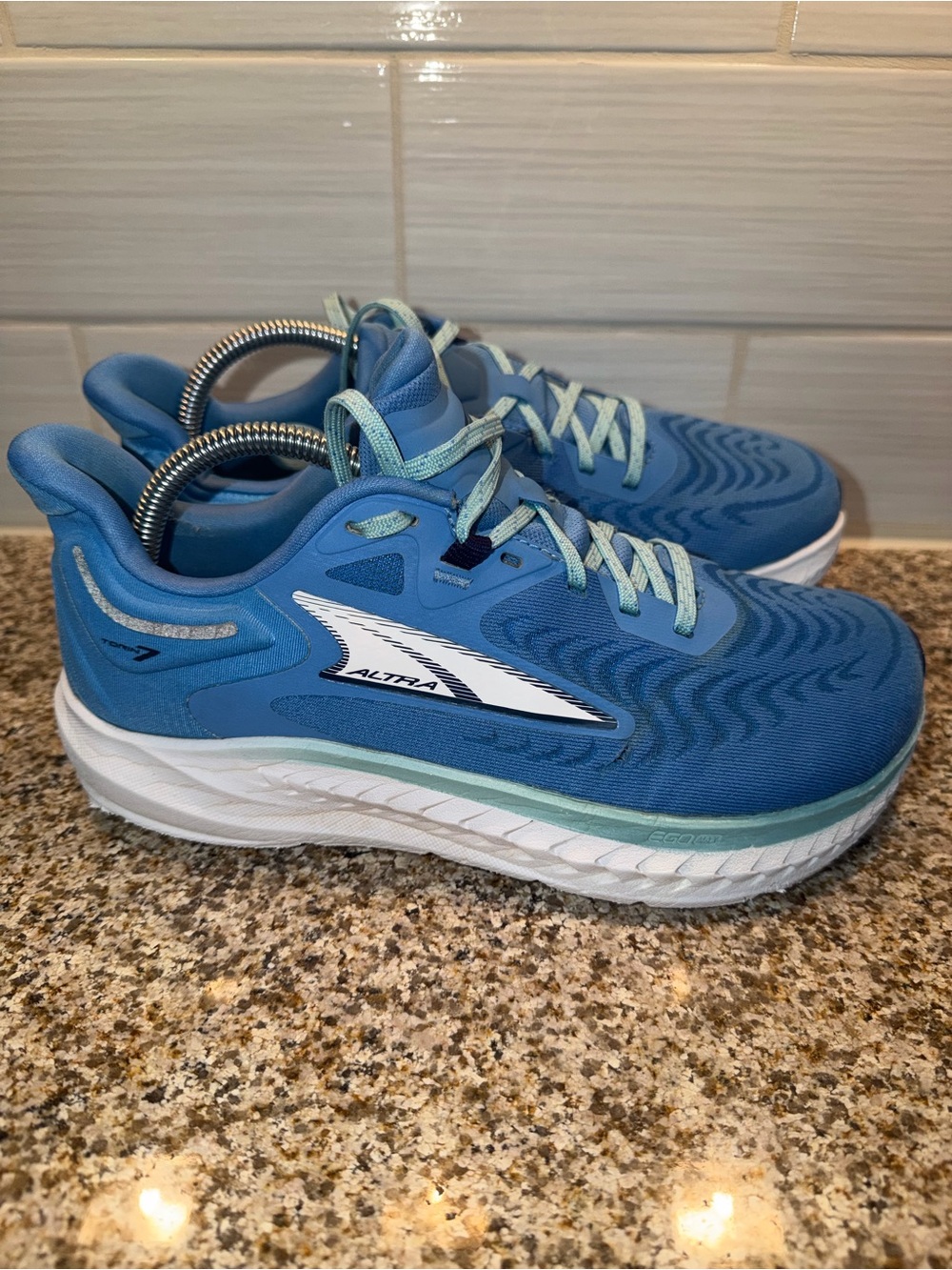 Altra Blue and Mint Women’s Running Sneakers